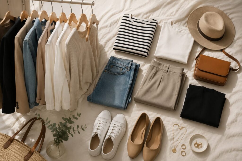 THE ULTIMATE CAPSULE WARDROBE