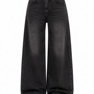 Wash black jeans