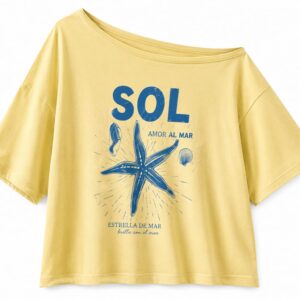 Dropped shoulder tshirt