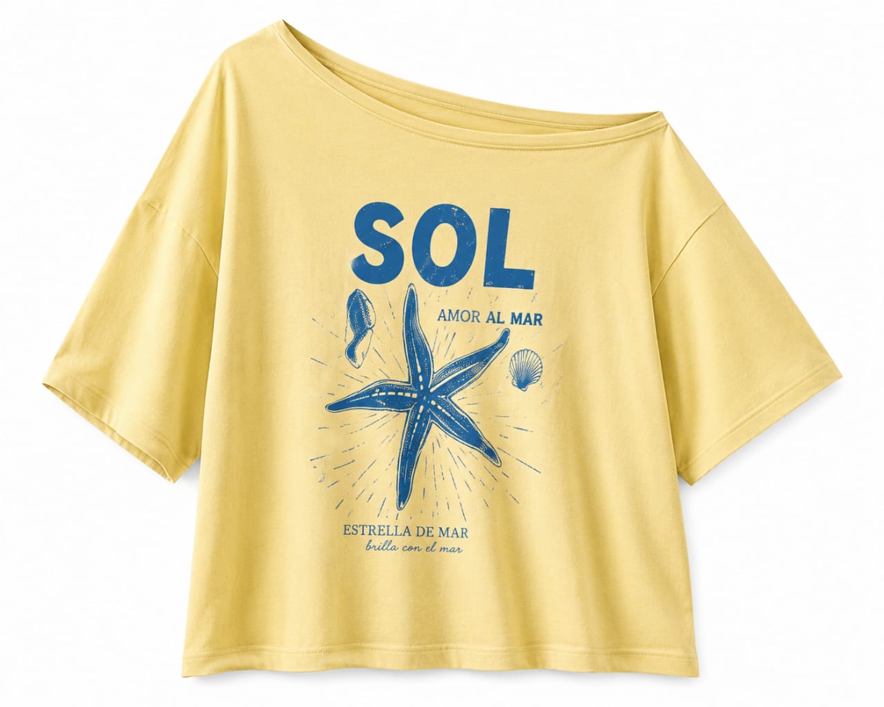 Dropped shoulder tshirt