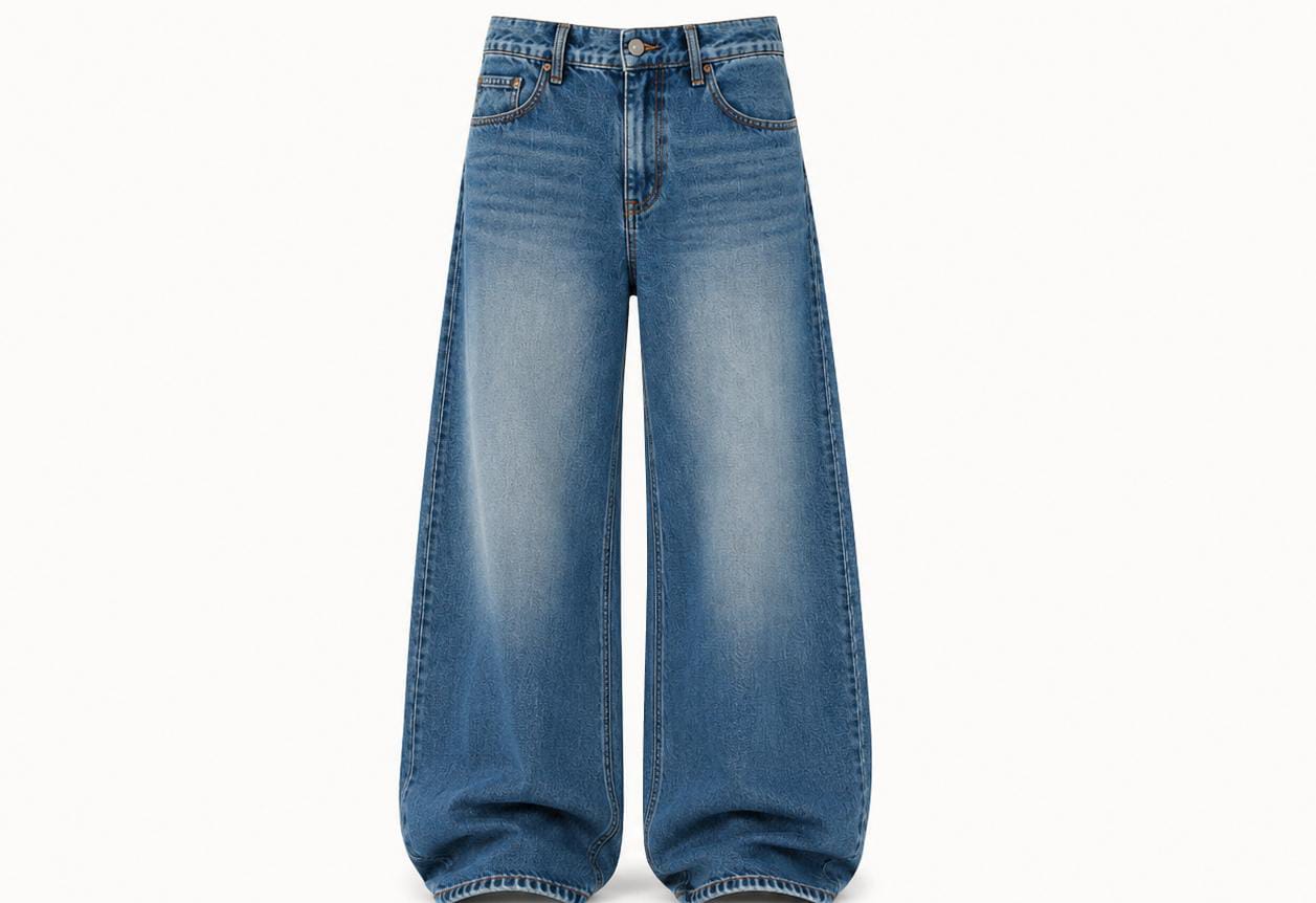 VINTAGE WIDE LEG JEANS