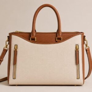 CREAM OFFICE BAG