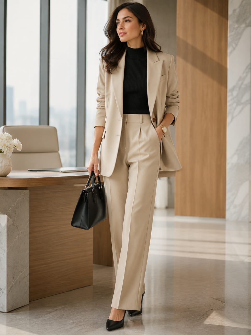 BEIGE BLAZER