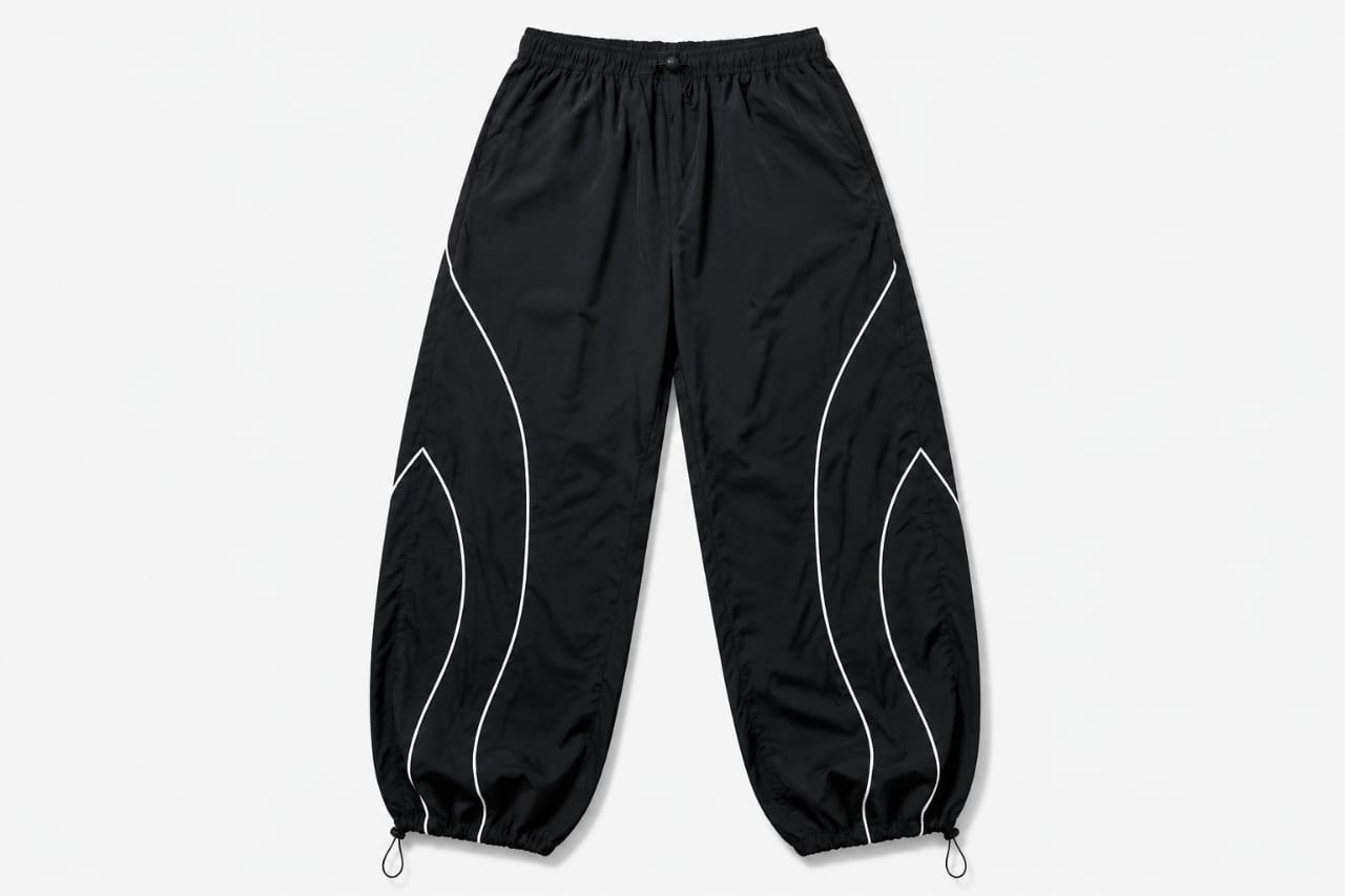 BLACK CARGO PANT