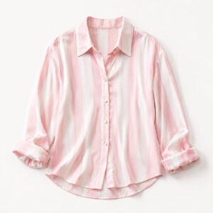 PINK STRIPED SHIRT