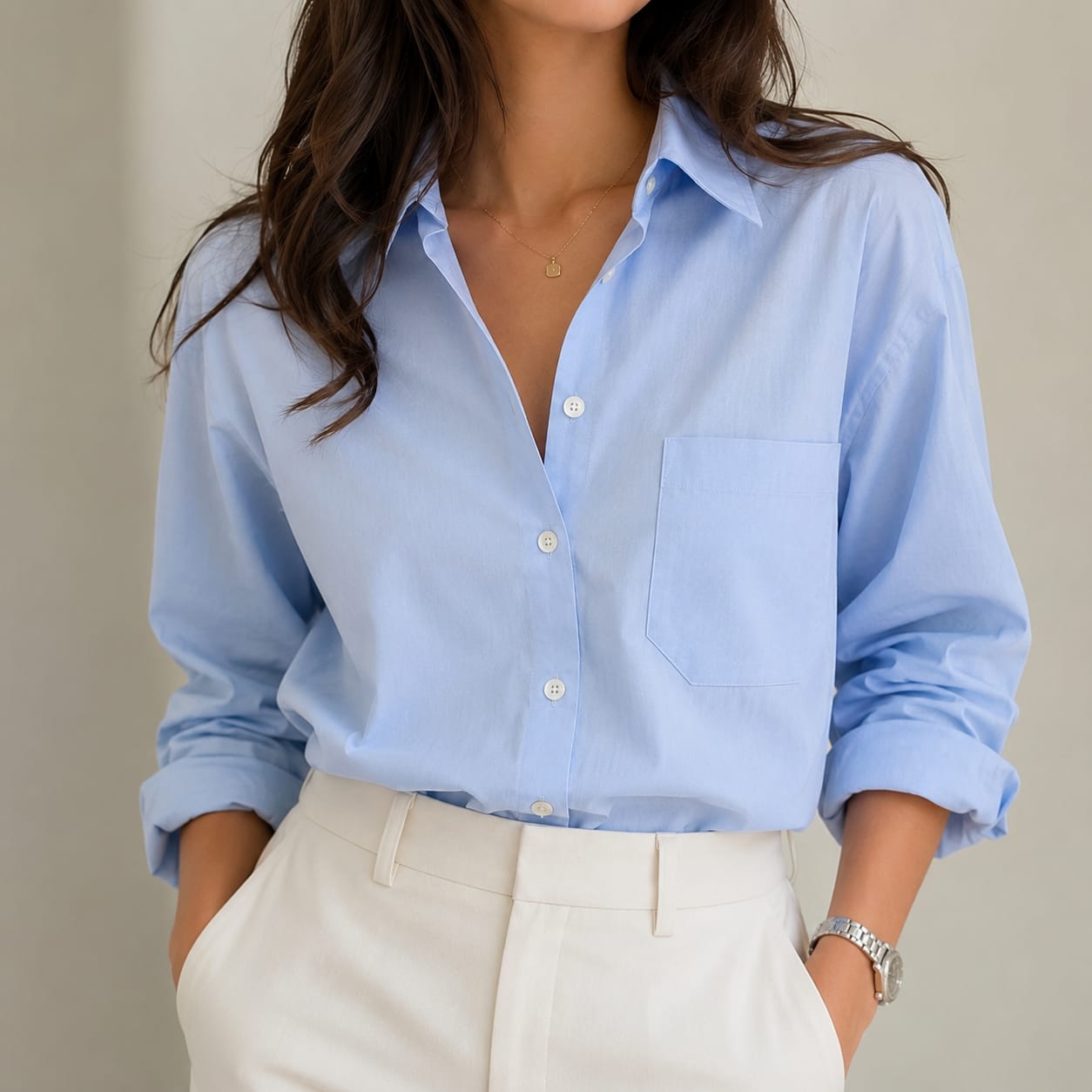 BLUE SHIRT
