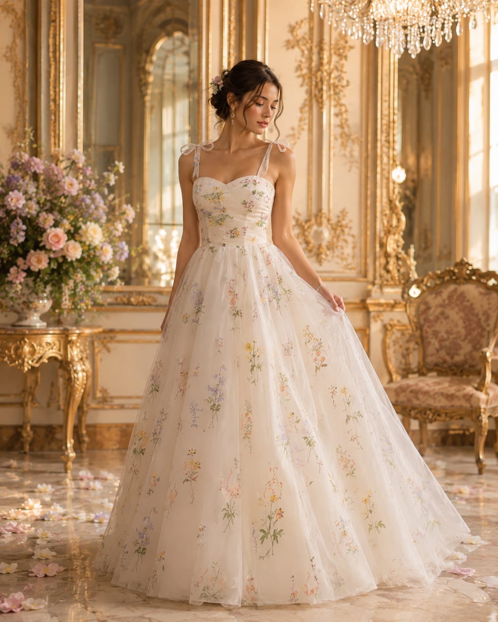 FLORAL GOWN